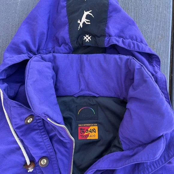 Vintage 90s Bogner Ski Jacket Goan Thylmann Pullover Kautokeino Men's Size L/XL? - Picture 6 of 11